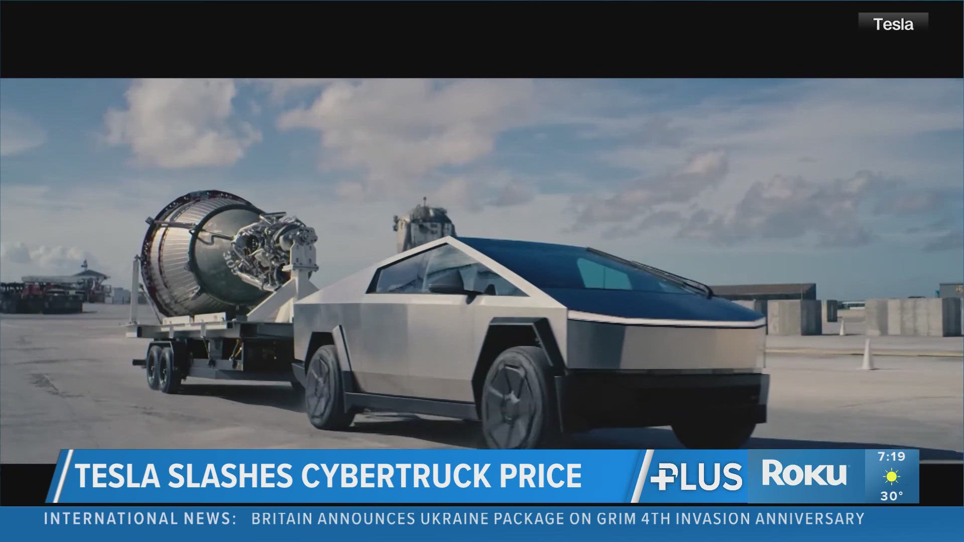Tesla Offering Limited time Price Cut On Base Model Cybertruck Kvue tesla-offering-limited-time-price-cut-on-base-model-cybertruck-kvue