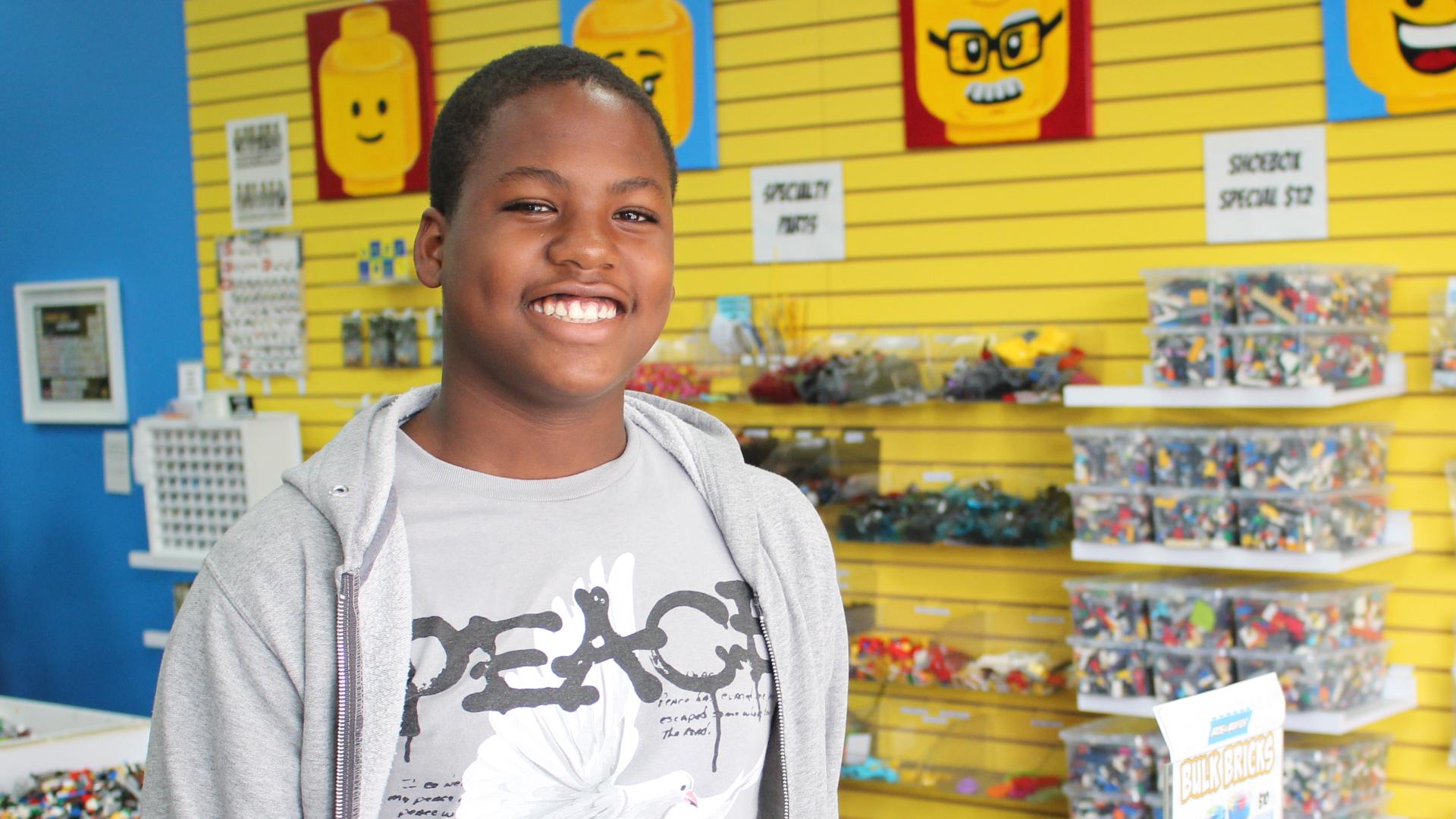 Campbell is excited to start high school and wants to learn to sew and cook.