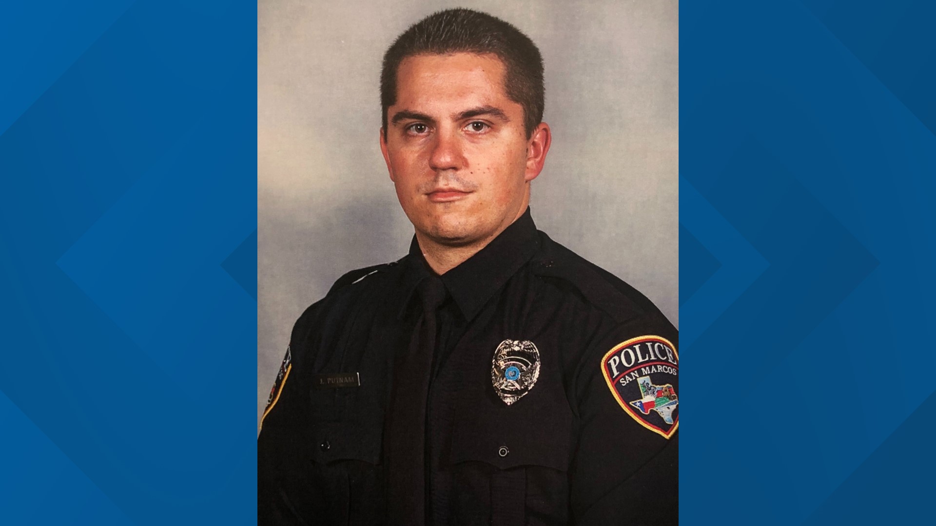 Officer Justin Putnam was shot and killed in San Marcos in 2020 while responding to a domestic disturbance call.