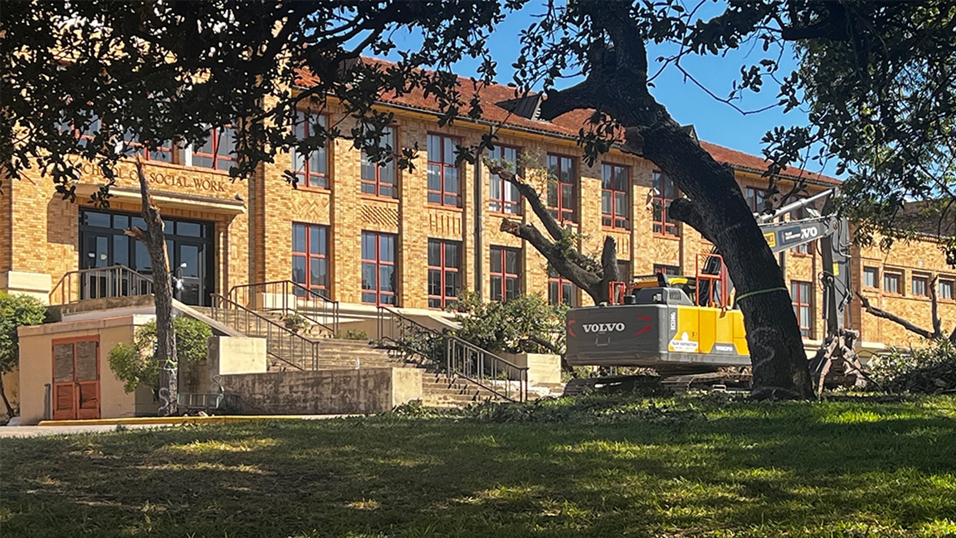 The School of Social Work will eventually move in the current McCombs School of Business building when McCombs moves into its new building, Mulva Hall.