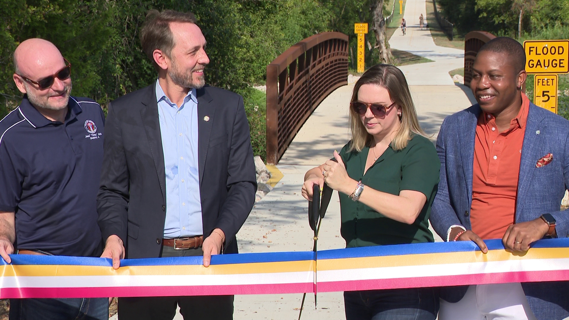 The 5.5-mile trail connects Manor to Austin's trail network.