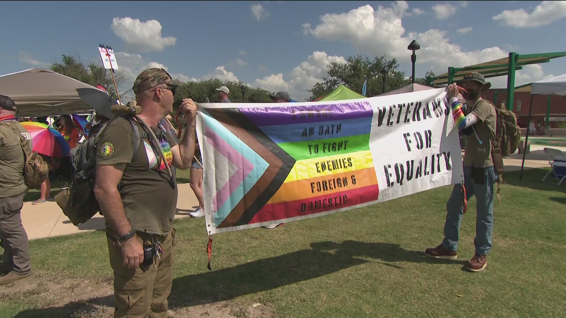 People in Taylor gathered for their annual Pride festival on Saturday, June 29. KVUE spoke with attendees about the importance of equality in small communities.