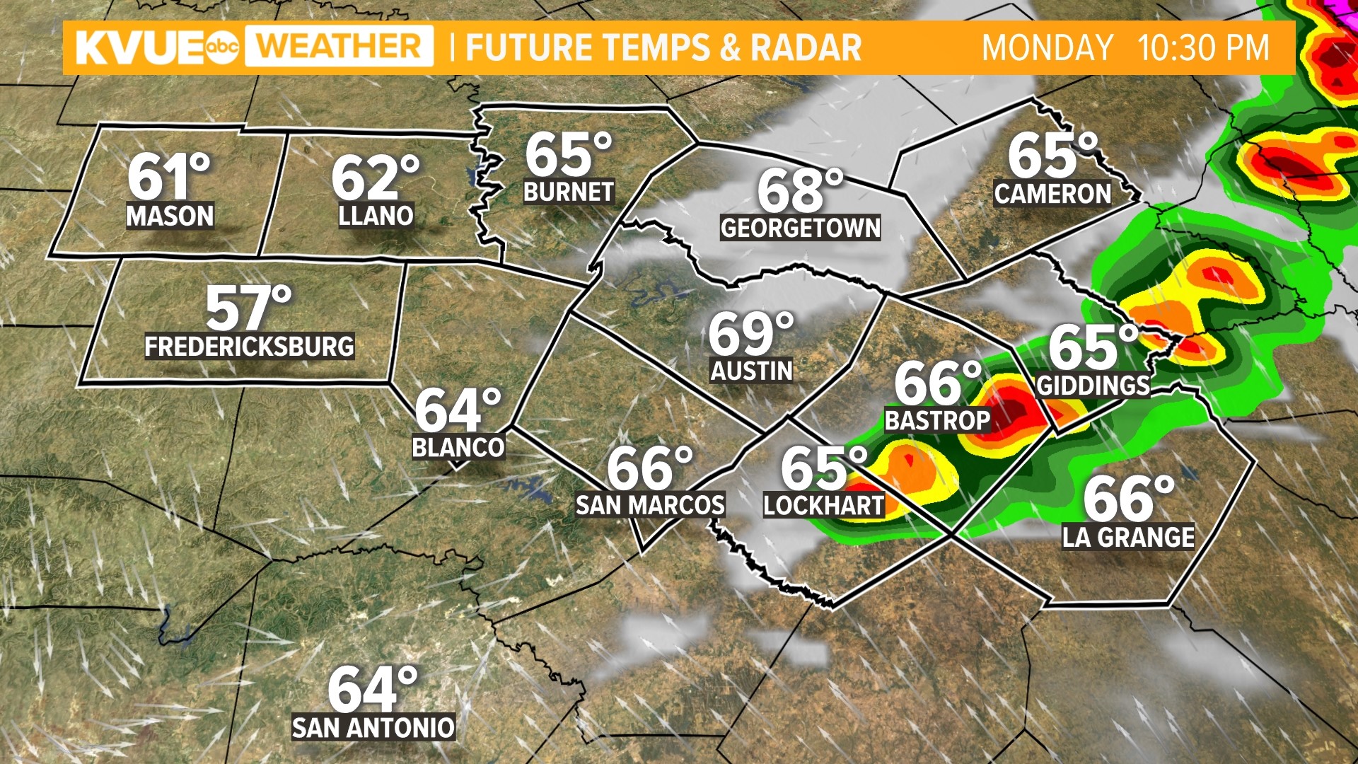 Austin weather forecast: Storms possible Monday | kvue.com