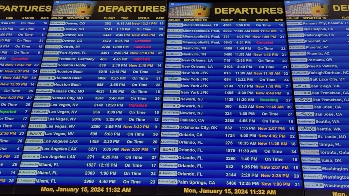 Austin airport delays, cancellations: American, Southwest, others ...