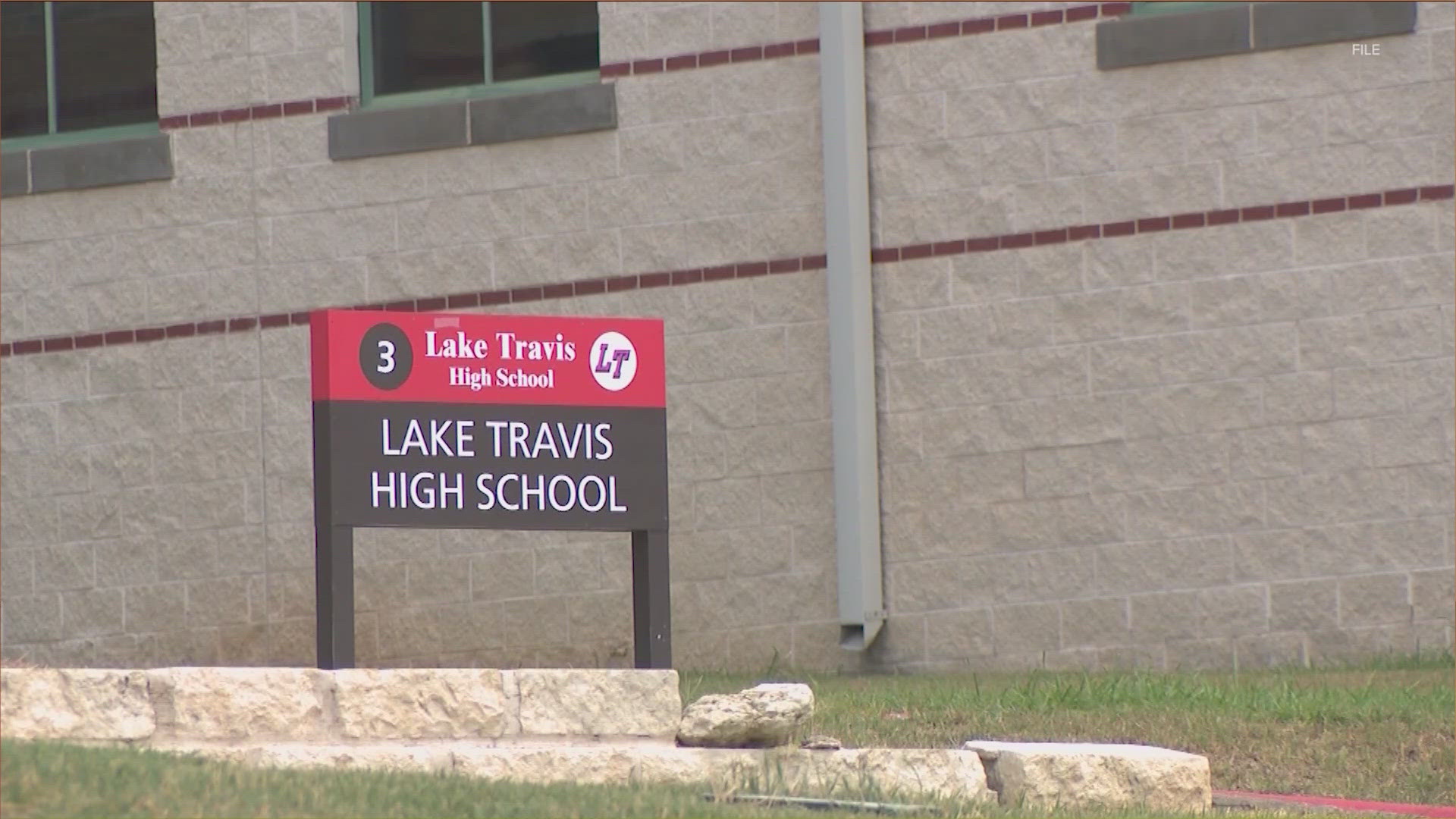 The 16-year-old was arrested for sending a threatening text, according to the district.