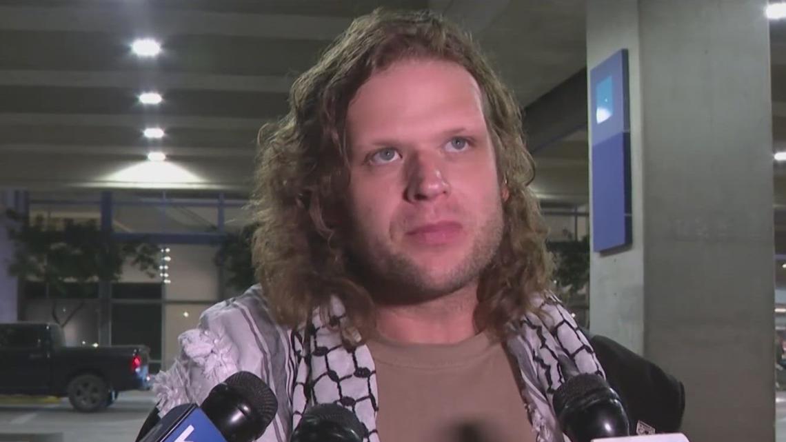Austin activist returns home after being held in Israeli prison