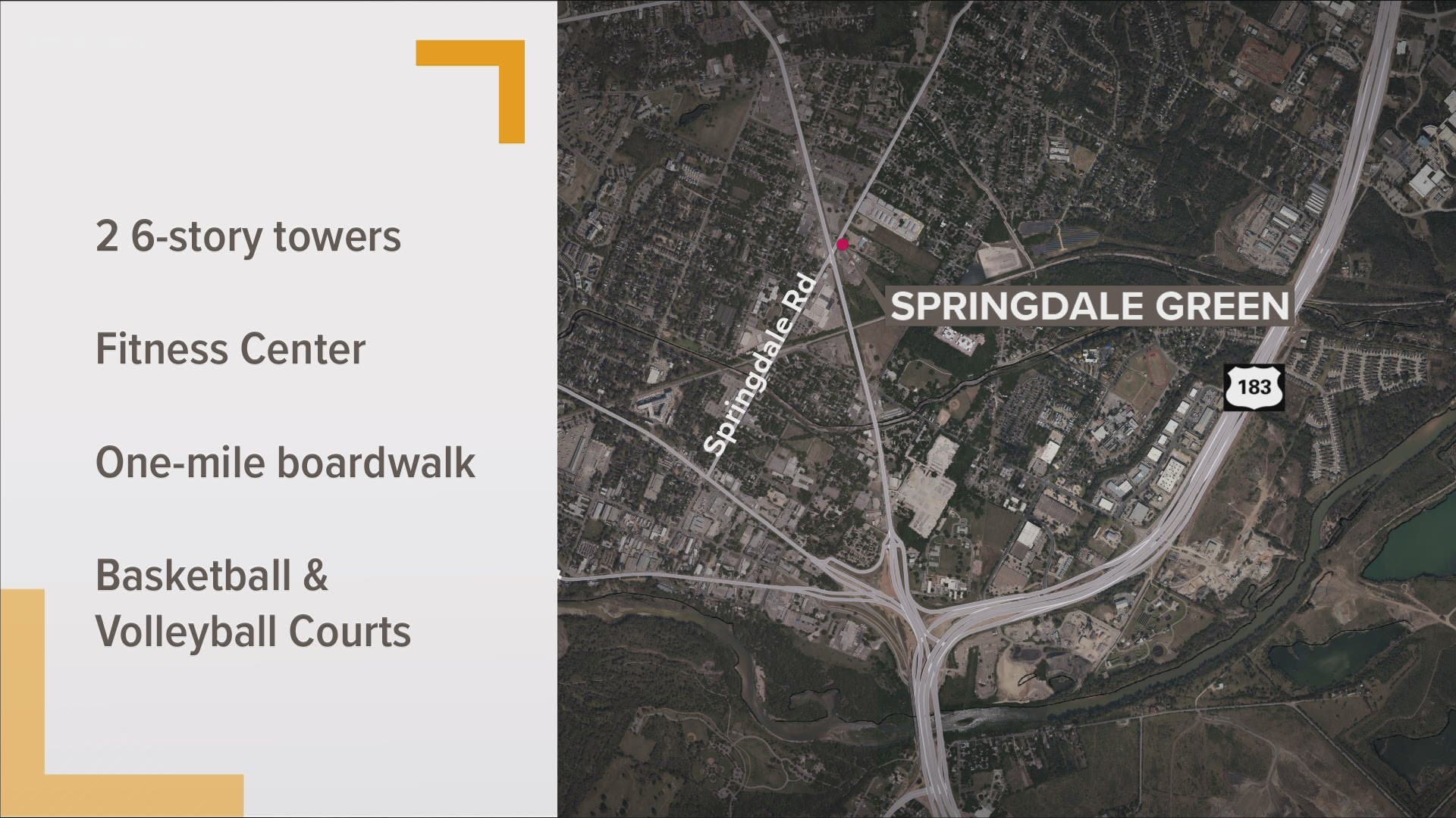 An 872,000-square-foot office park is planned for East Austin. Springdale Green will be located off Springdale Road and Airport Boulevard.
