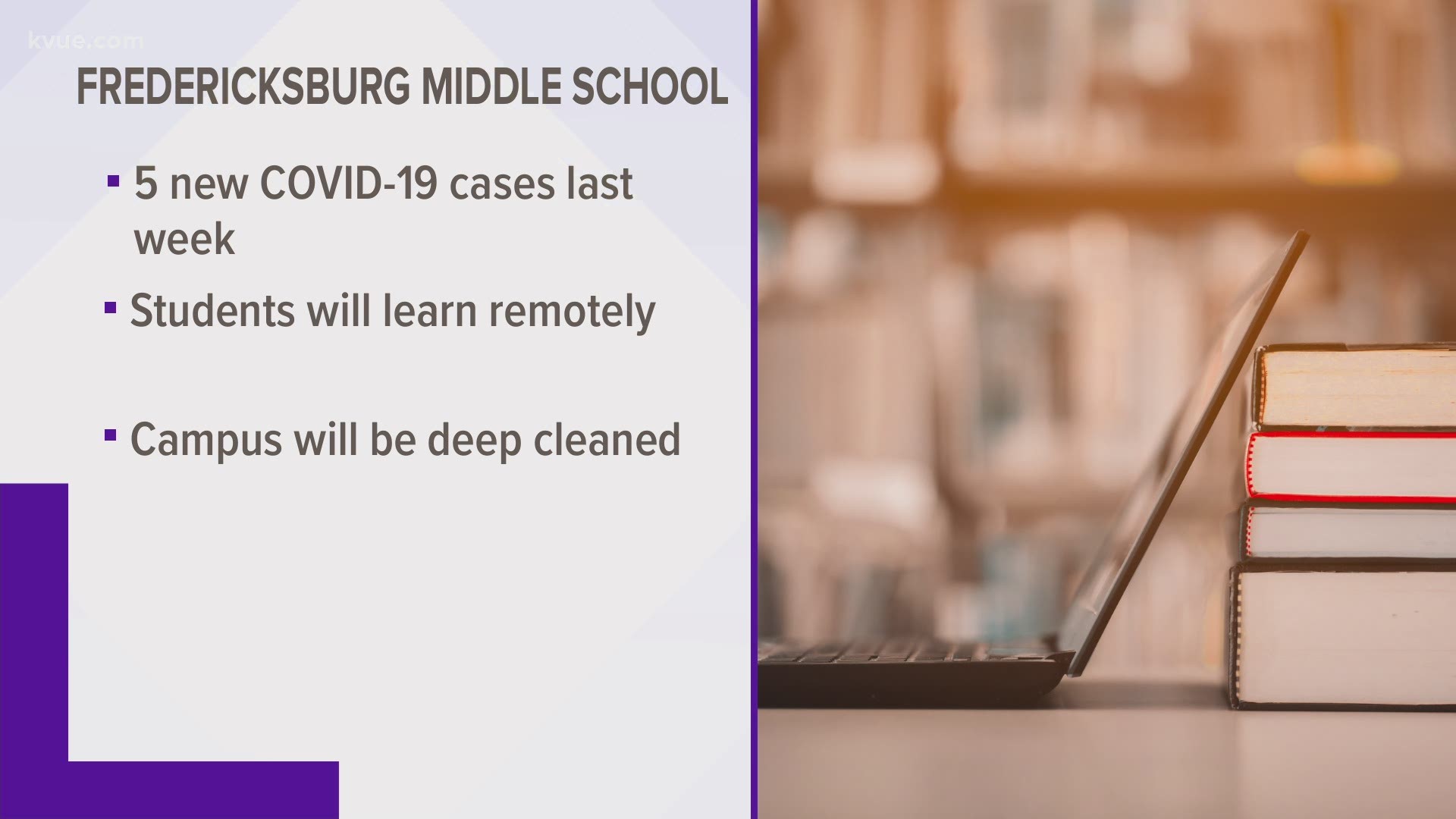 School leaders say students will transition to remote learning while the campus is deep-cleaned.