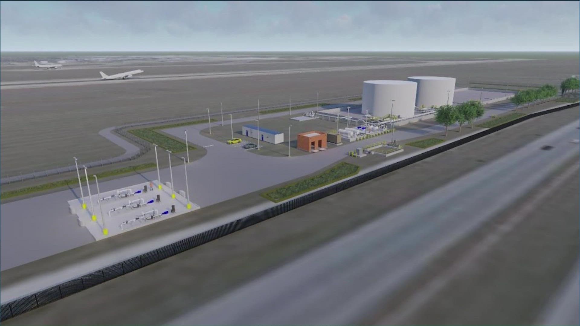 Austin's airport will have to get approval from the city council to add more than two new jet fuel storage tanks.