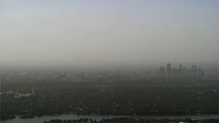 Saharan dust brings hazy conditions to Texas