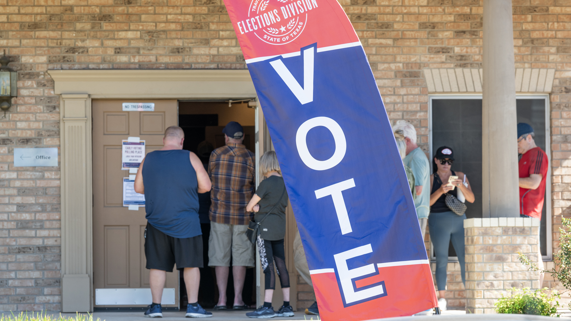 So far, almost 6% of registered Travis County voters have gone to the polls after early voting kicked off Oct. 21 in Texas.