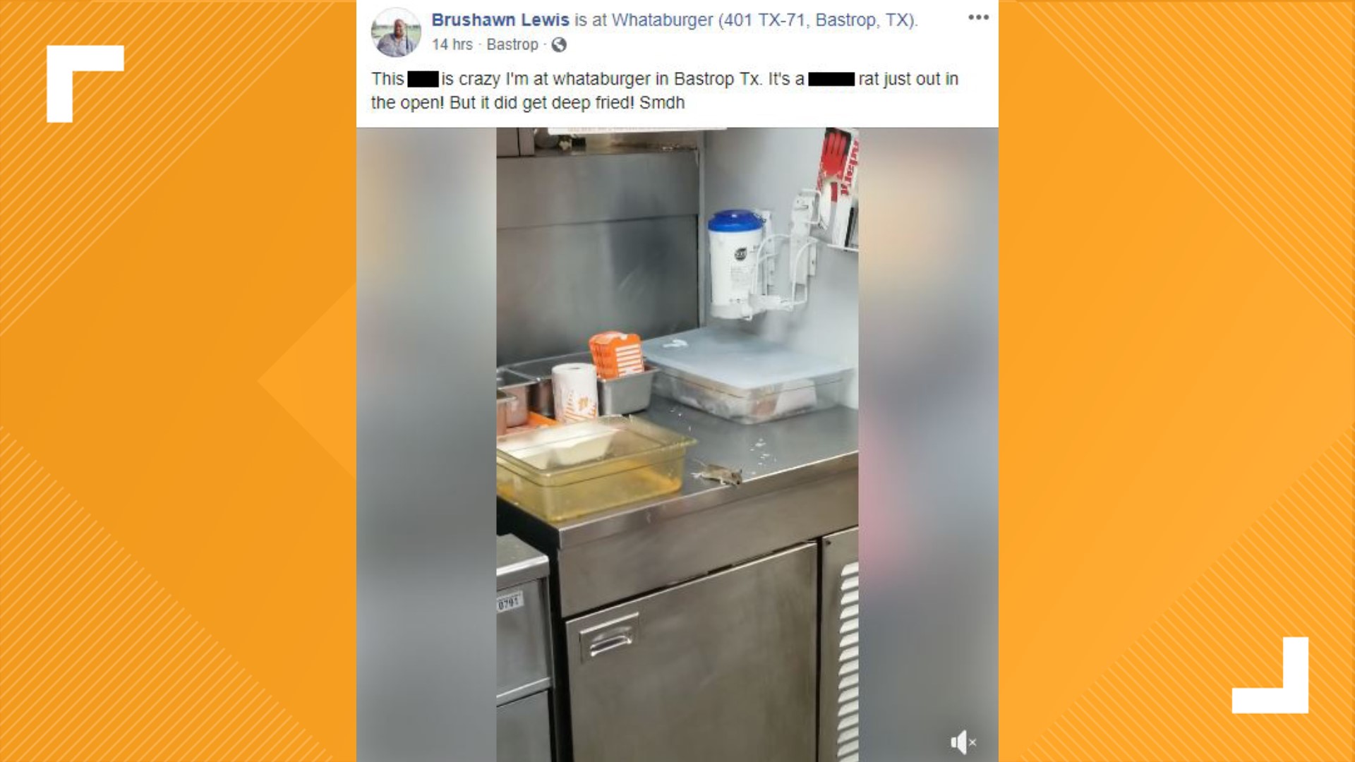 According to Whataburger, the location was closed and it has been cleaned and sanitized entirely.
