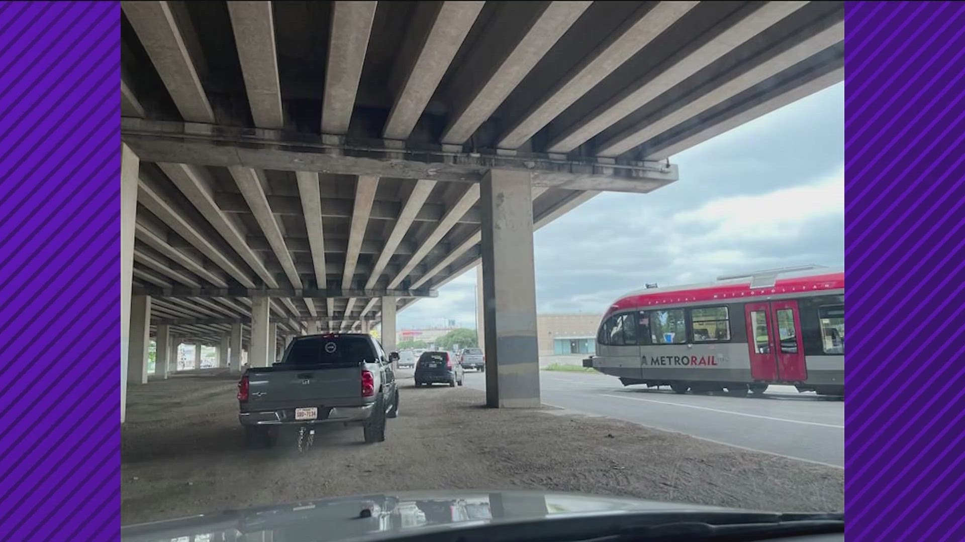 It happened around 10 a.m. along the Red Line. CapMetro said the pedestrian was in the right-of-way, on the tracks, and was not in a crosswalk.