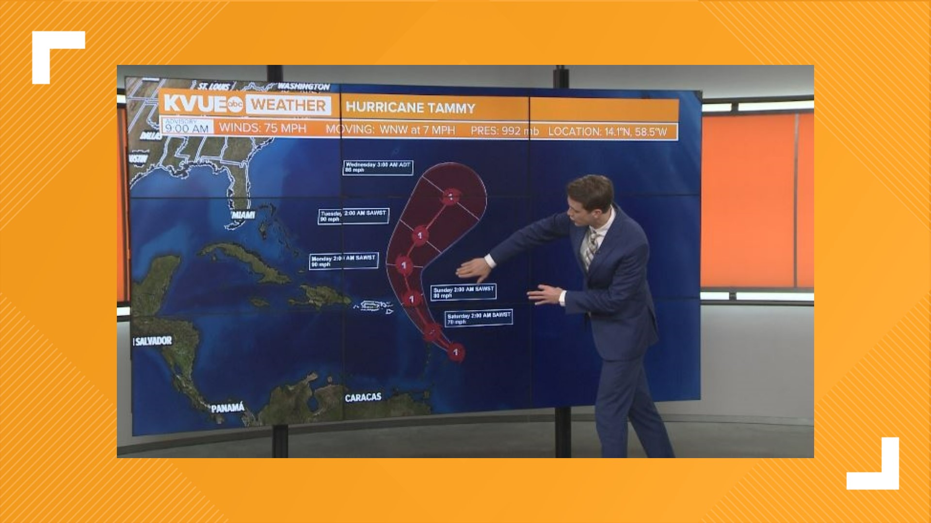 Talking Tropics Oct. 20 Tracking Hurricane Tammy