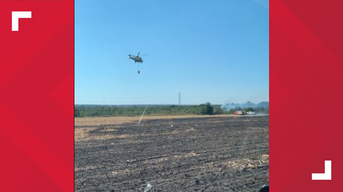 Pflugerville brush fire now contained | kvue.com