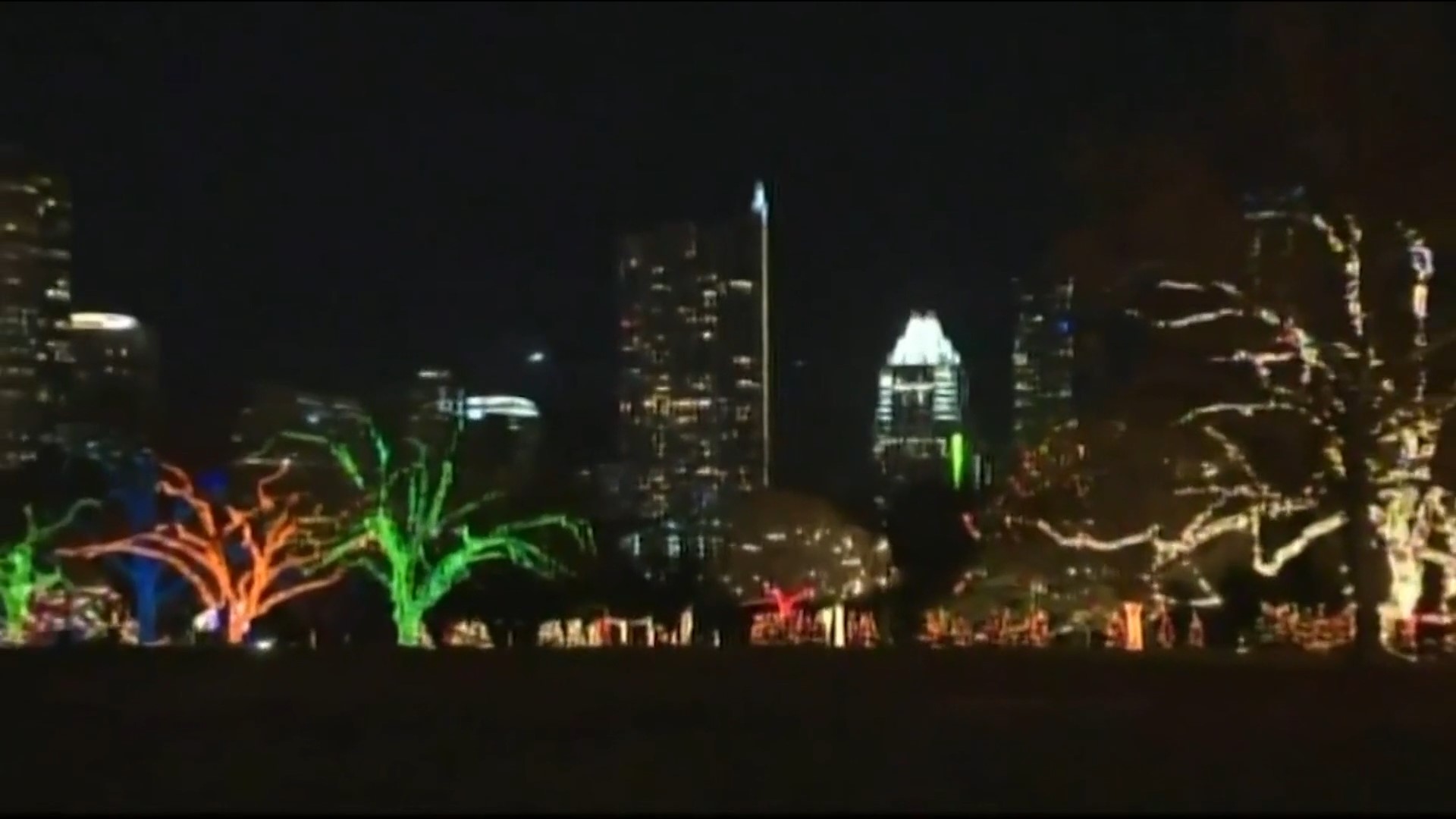 Texas history: Trail of Lights in Austin at Zilker Park