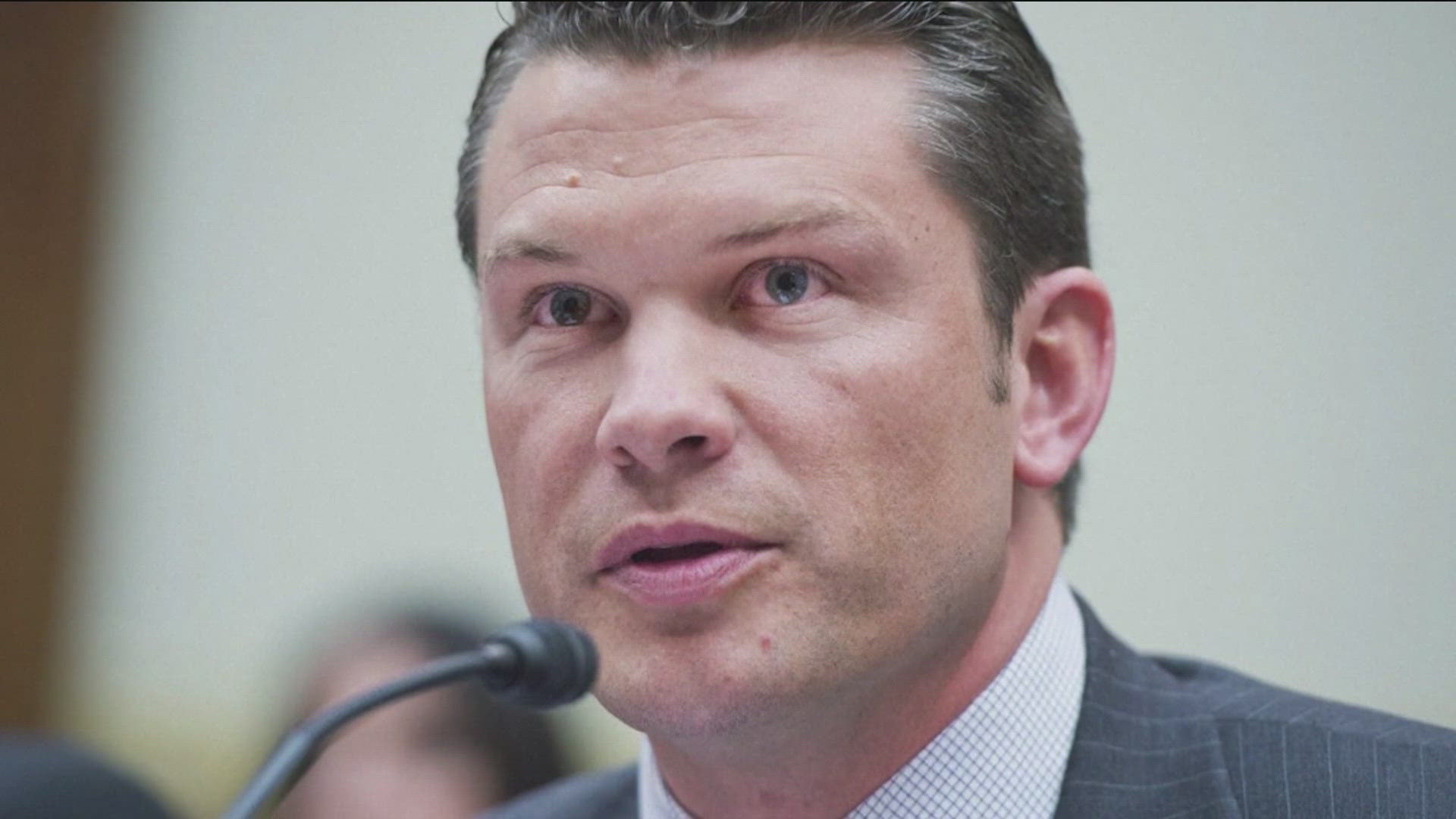 Hegseth, who served in Iraq and Afghanistan, said "We should not have women in combat roles."