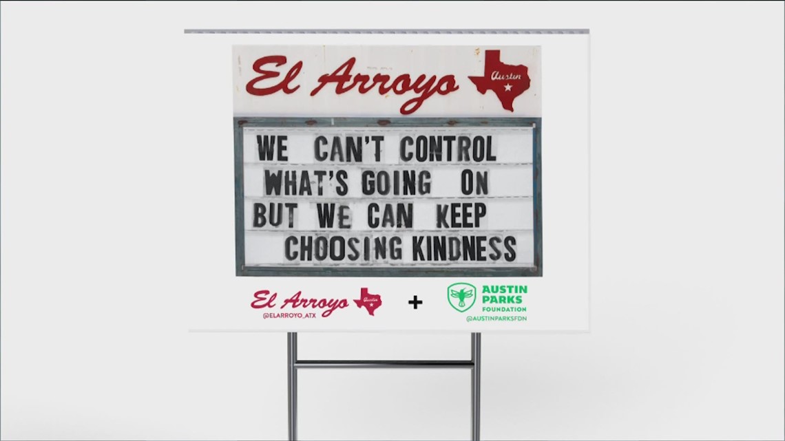 You can buy an El Arroyo (yard) sign of your very own