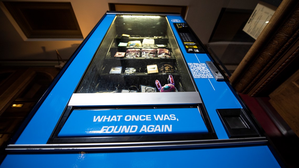 Vending machine at SXSW sells items from old Austin places lost to