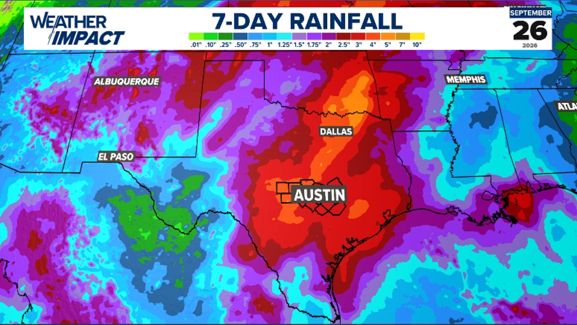 Weather Impact Alert | Pattern change next week brings heavy rain ...