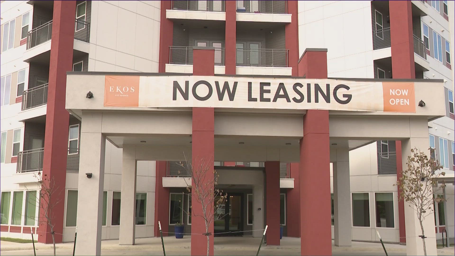 The city of Austin is opening a new affordable housing complex in southeast Austin. The Ekos City Heights apartments are on Nuckols Crossing Road.