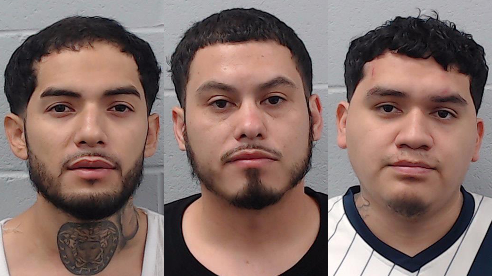 Kyle police arrested three people in connection with multiple car burglaries.