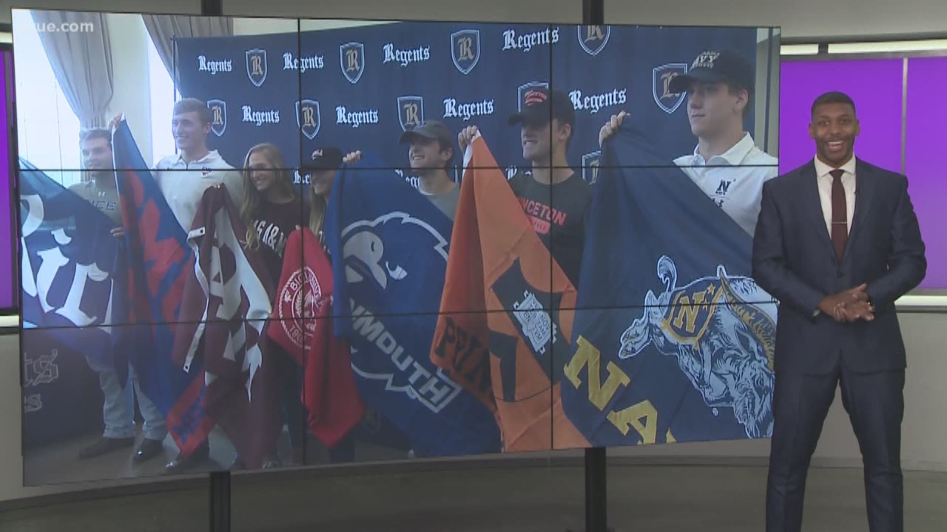 High school athletes across Central Texas will sign their National Letter of Intent.