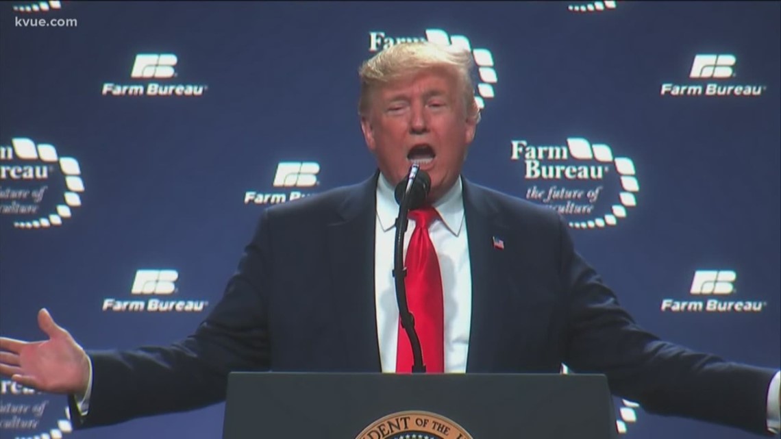 President Trump Speaks At American Farm Bureau Federation Event | Kvue.com