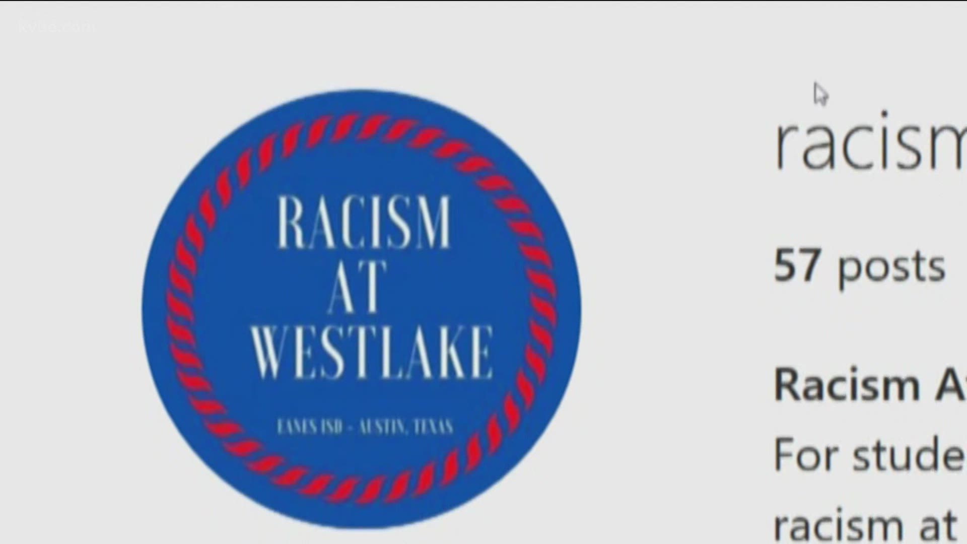 The Instagram account "Racism at Westlake" is full of stories from former students highlighting their experiences with racism at Westlake High School.