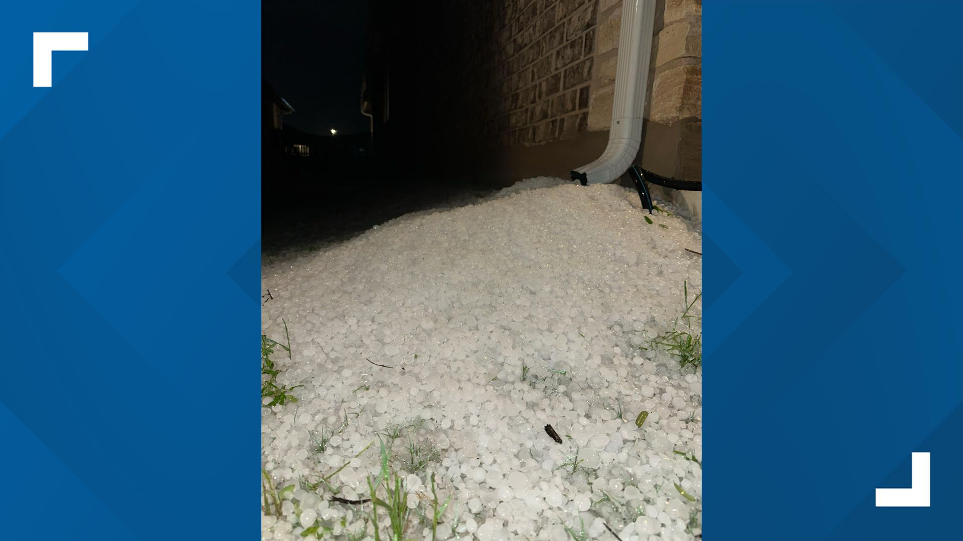 Storms leave hail blanketing the ground like snow across Central Texas ...