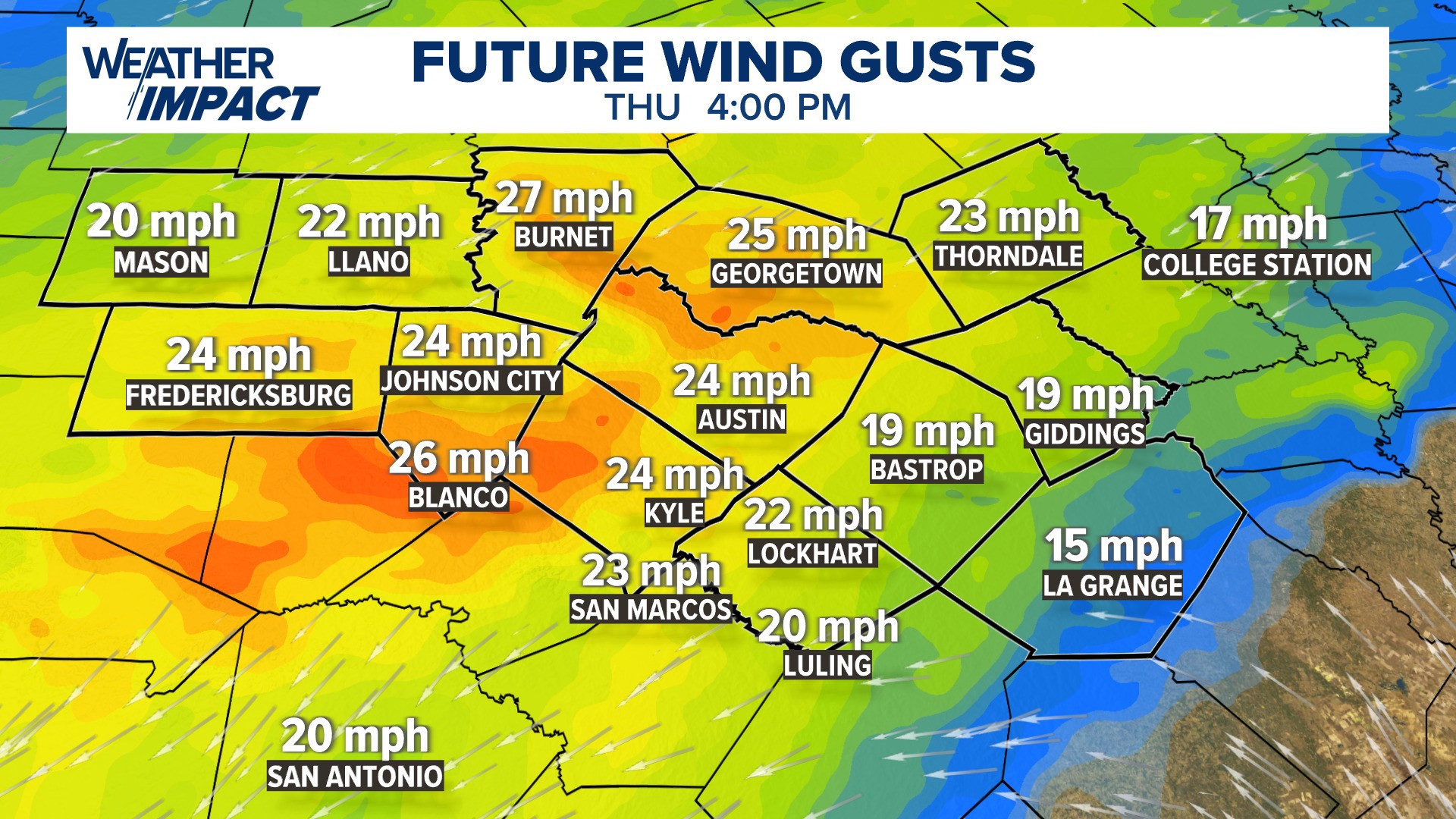 Weather Impact Alert | Fire danger for Central Texas on Thursday | kvue.com