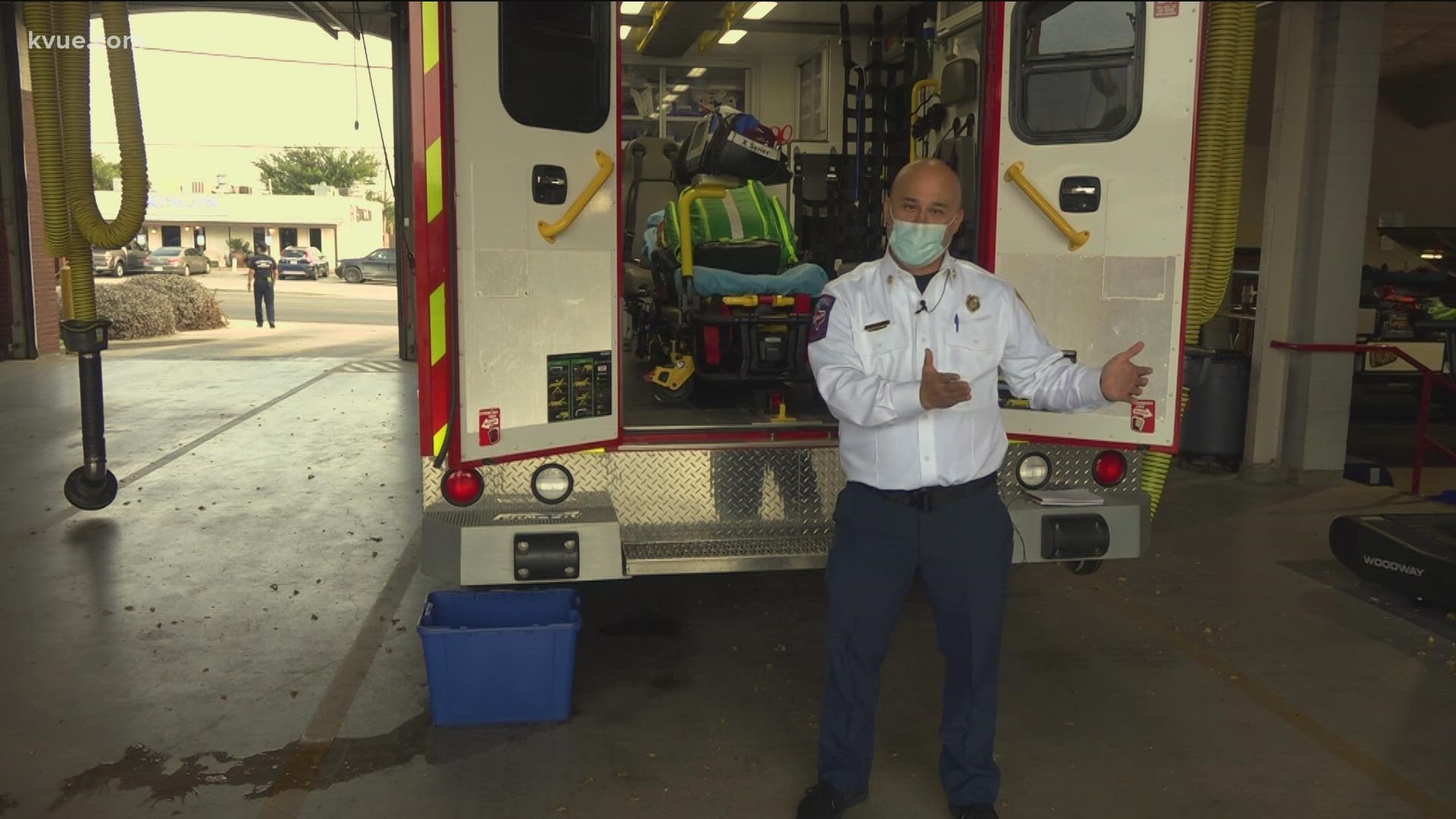 A surge in COVID-19 cases is putting a strain on first responders. Here's how the Pflugerville Fire Department is handling the situation.