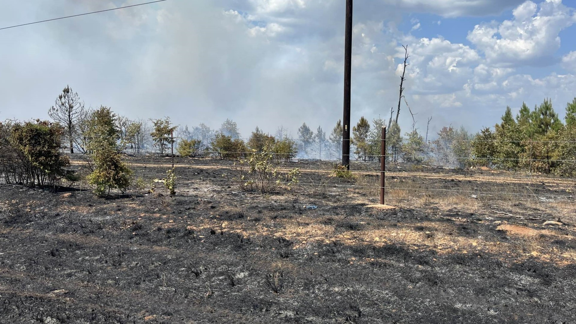 Bastrop County Crews Battle Wildfire Near State Highway 71 | Kvue.com