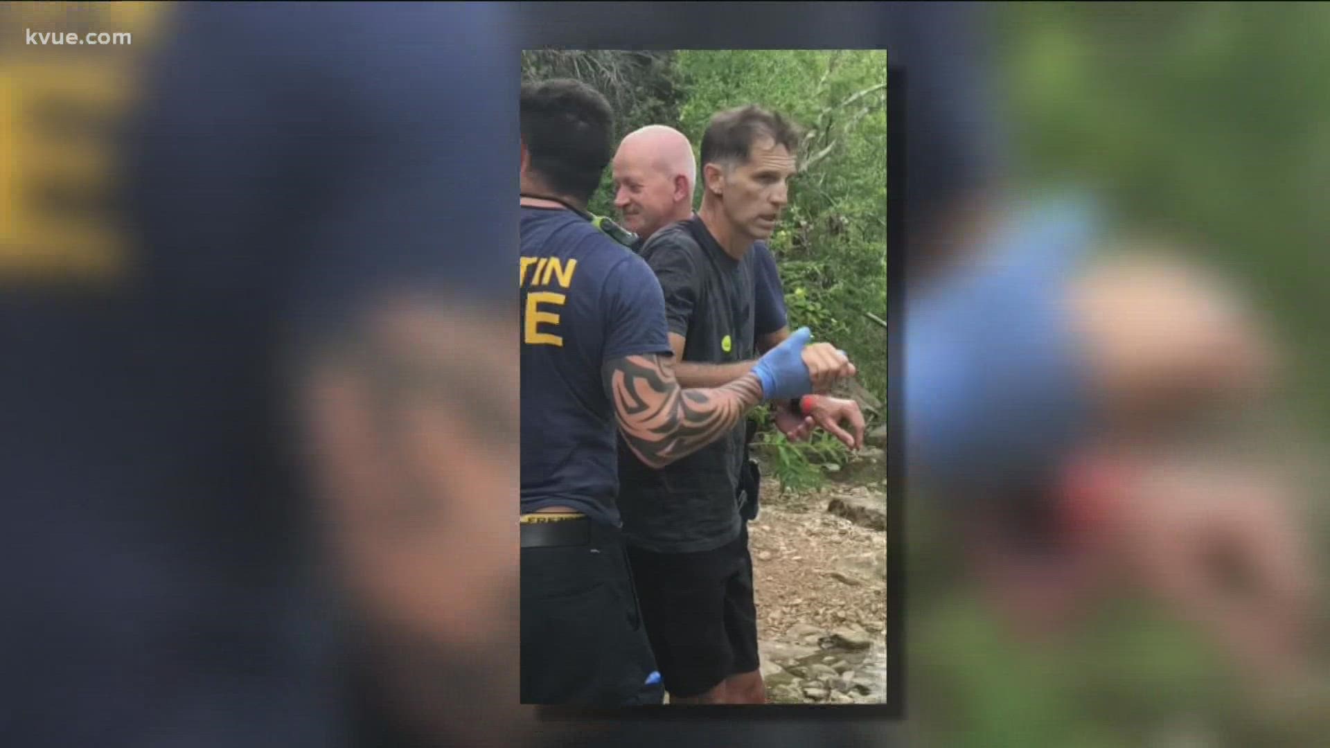 A hiker is still recovering after his encounter with a copperhead snake in Austin's St. Edwards Park. Now he's warning others.