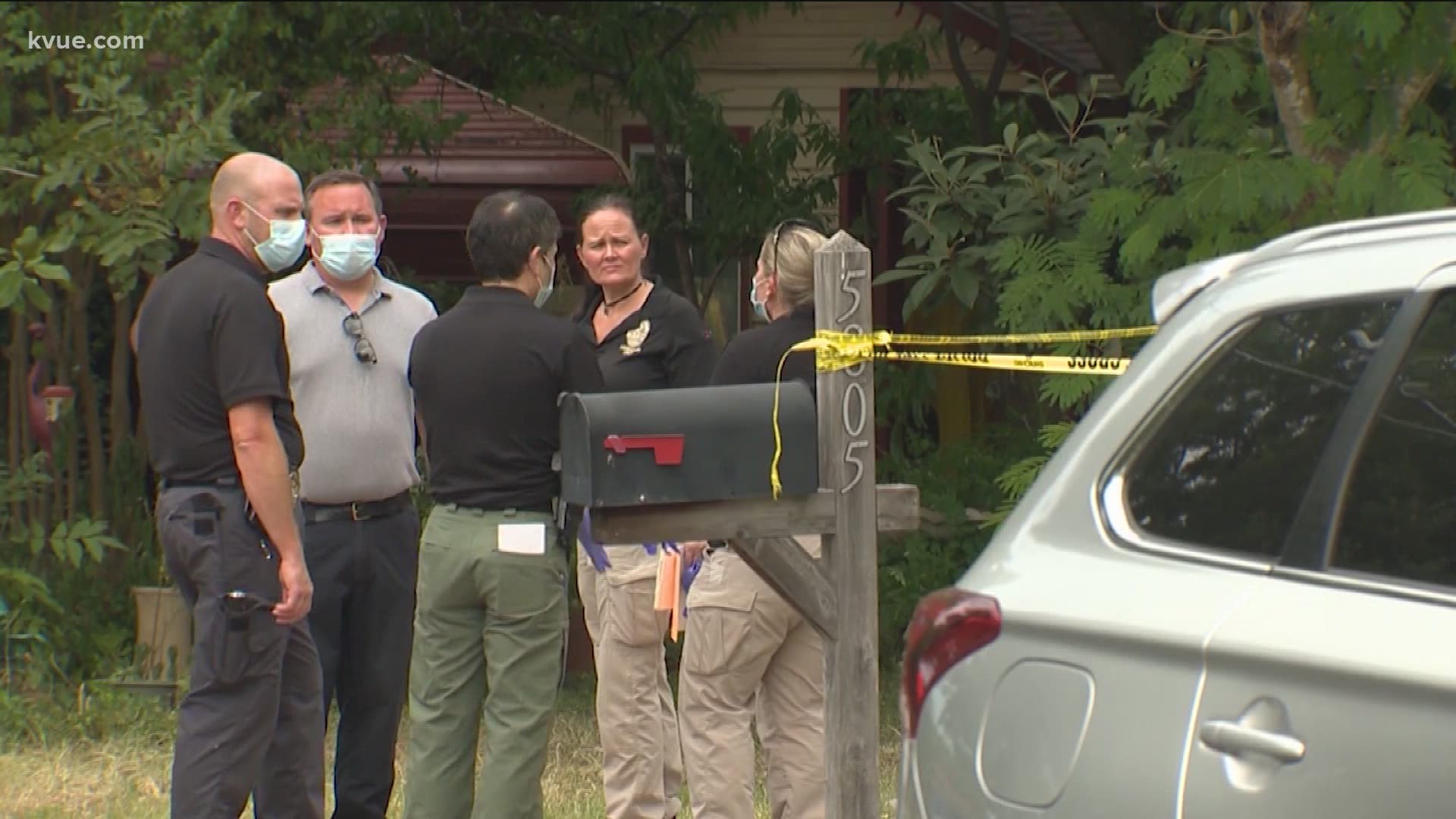 Austin police are still trying to figure out what happened before a man was buried in a South Austin backyard.