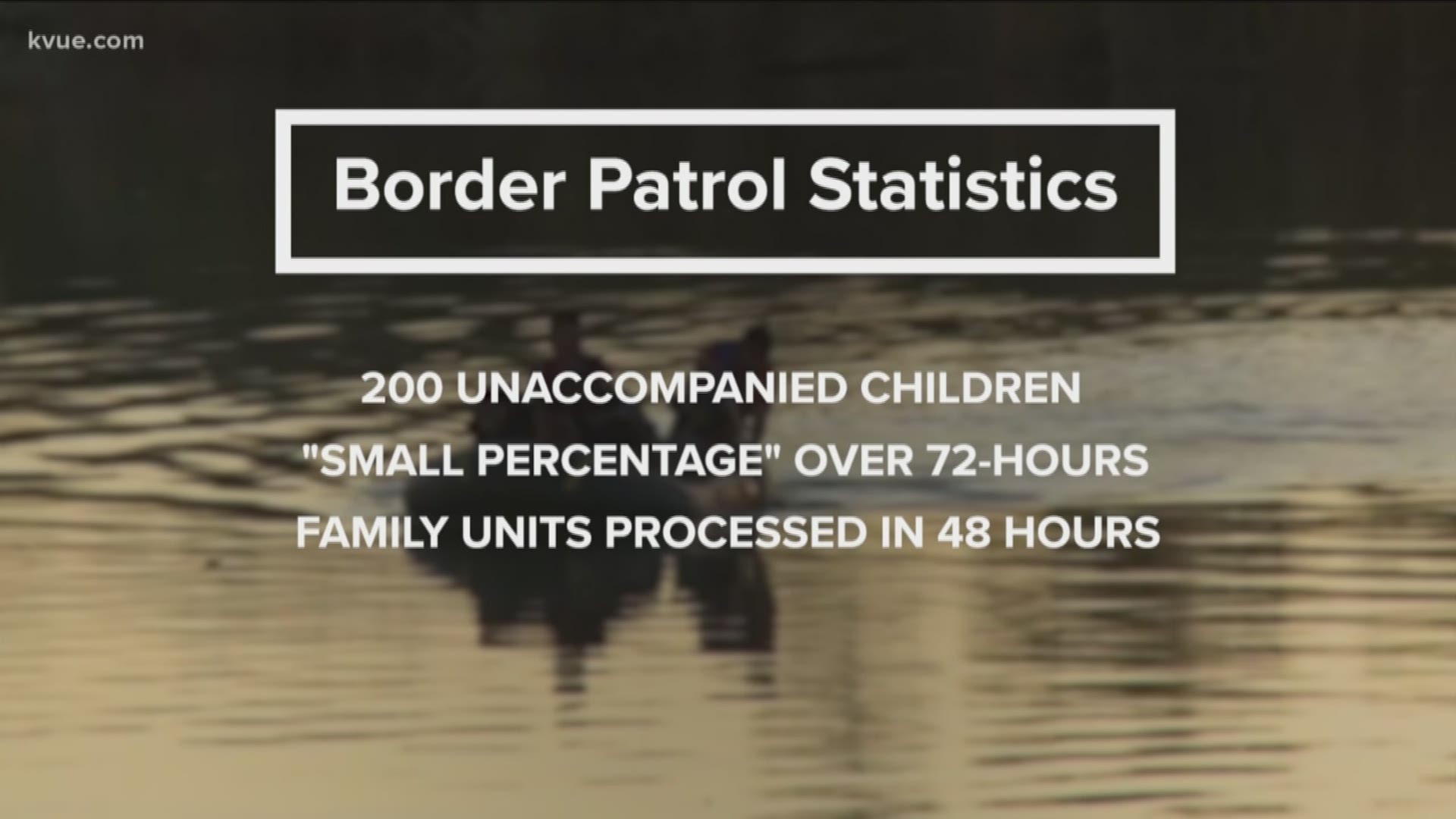 The Border Patrol said fewer people crossed the Texas-Mexico border in June than the month before.