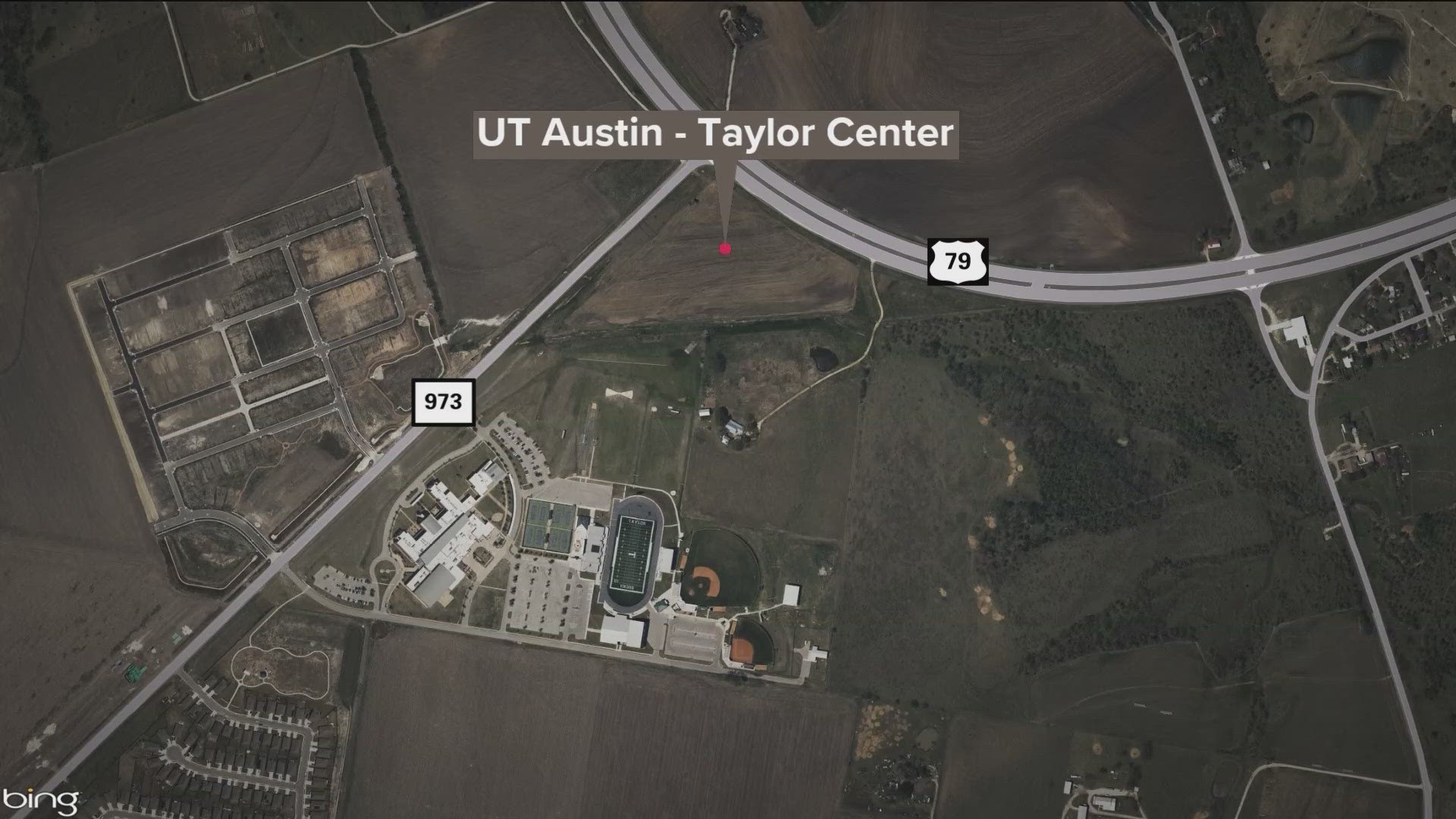 The property, located in Taylor, comes as the result of a gift given to the university.