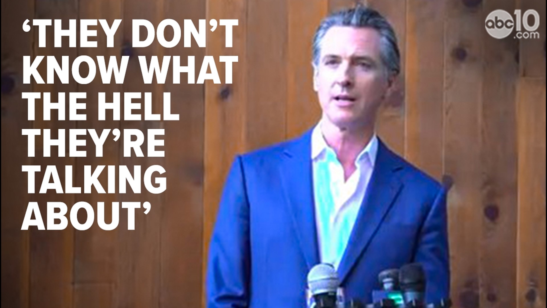 Our political reporter Morgan Rynor asked Gov. Gavin Newsom if environmental policies are behind the gas price hike. Watch how Newsom answered.