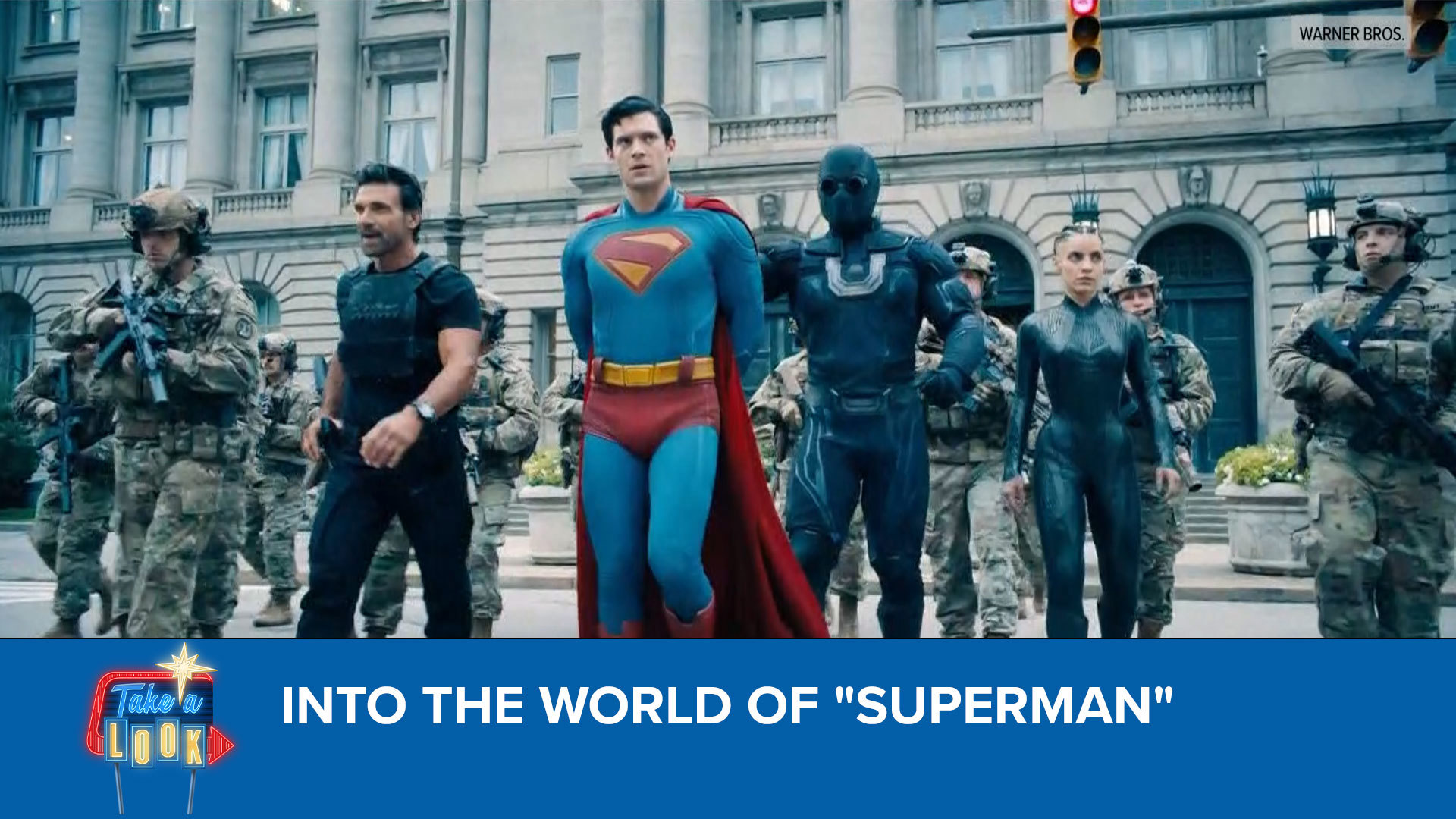 This week on "Take a Look" with Mark S. Allen: The story of "Superman" is told in the modern world. Mark catches up with the cast and crew.