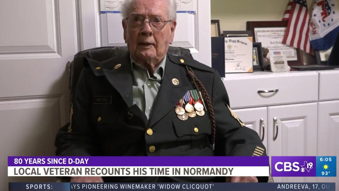 WWII veteran at 102, tells CBS9 his memories of D-Day - Vimarsana News