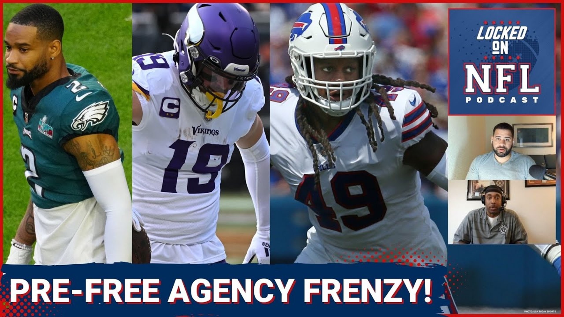 Eagles to Trade Darius Slay. Vikings Release Adam Thiele. Biggest Buyers in NFL Free Agency