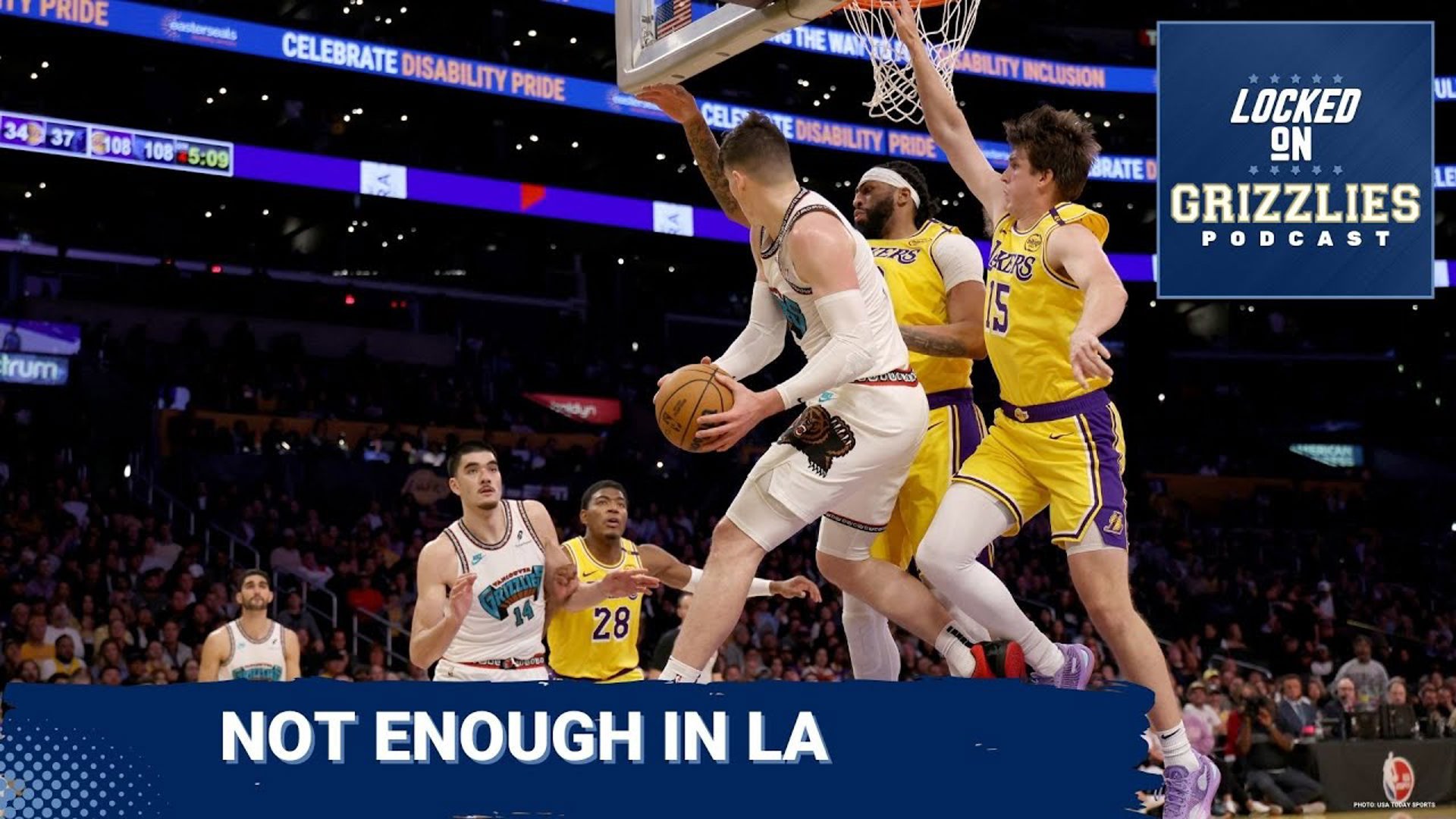 Memphis Grizzlies fall apart late in road loss to LeBron James, Lakers