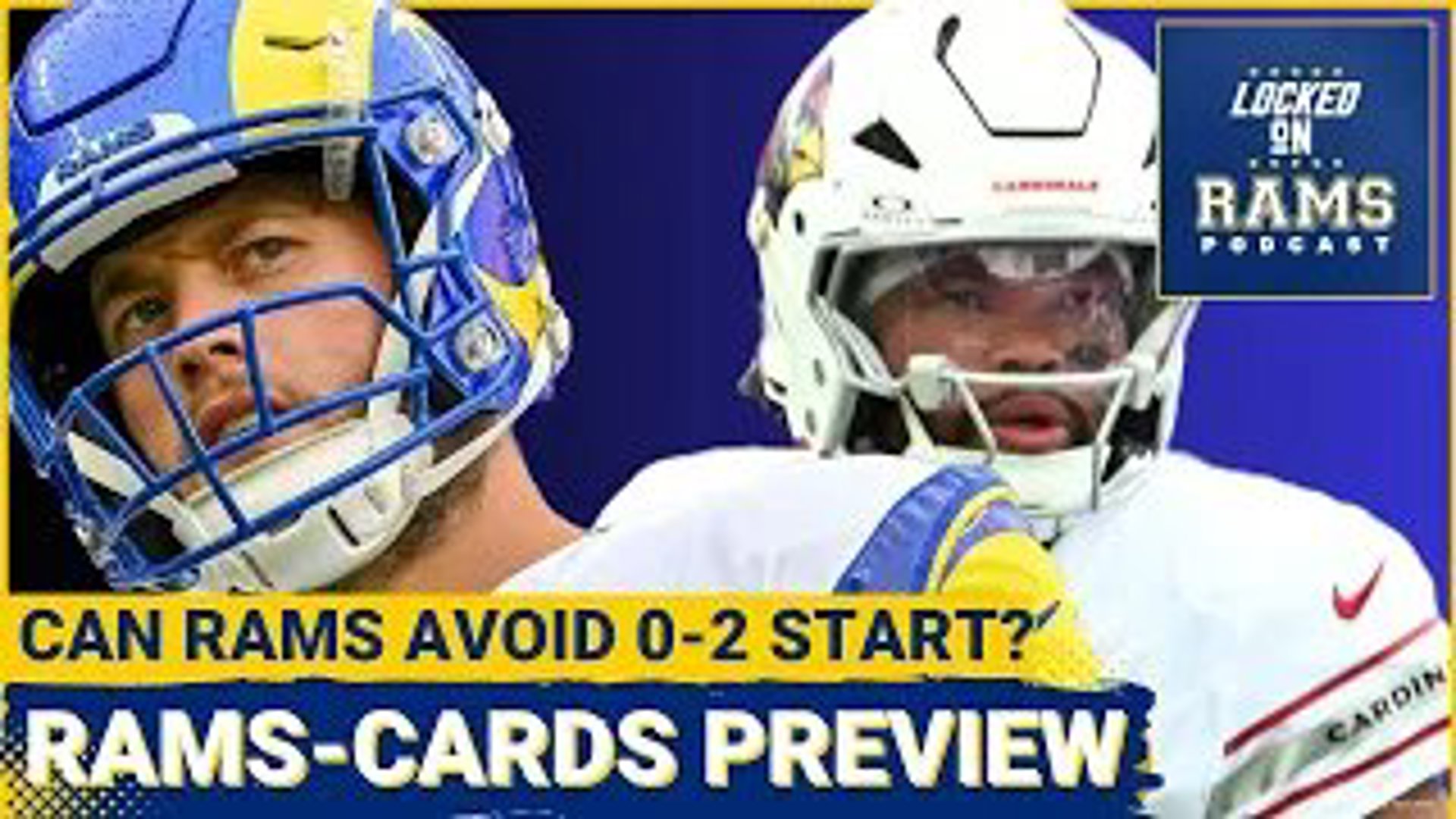 Will Rams Avoid 0-2 Start? Rams-Cardinals Preview, Big Storylines, Matchups & More