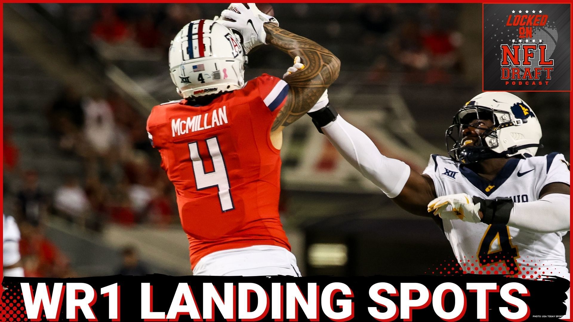 Tetairoa McMillan's ability to dominate the field is under the spotlight compared to Drake London's. DP and Keith discussed this and more.