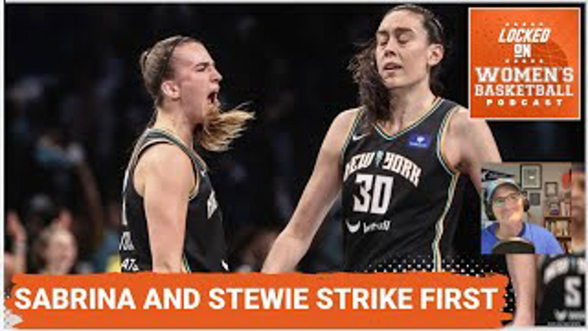 For the New York Liberty, maximalist performances from Breanna Stewart and Sabrina Ionescu helped New York beat the Las Vegas Aces in Game 1.