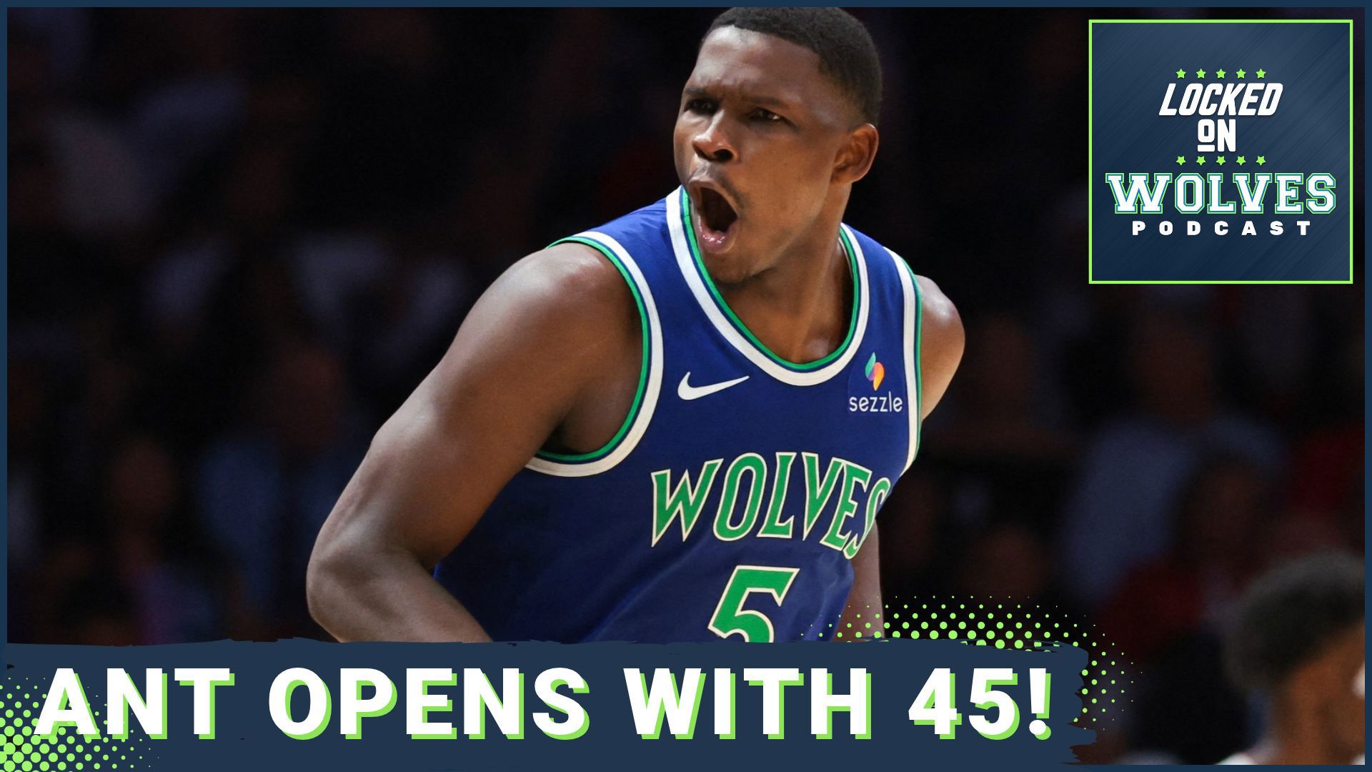 Bll Drop Anthony Edwards DROPS 45 POINTS As Minnesota Timberwolves CRUSH Heat In ...