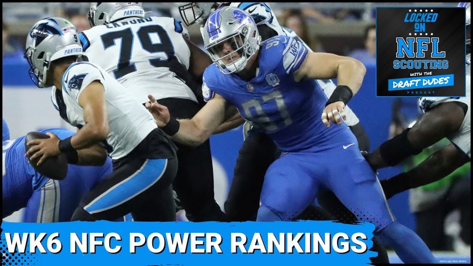 Detroit Lions bring up bottom of this week's NFL power rankings