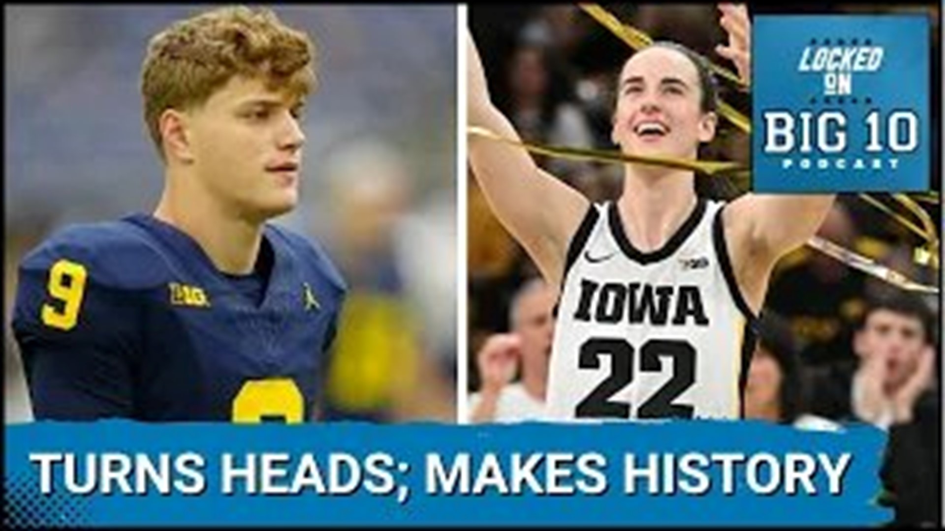 JJ McCarthy Turns Heads At Combine; Caitlin Clark Does It Again! | kvue.com