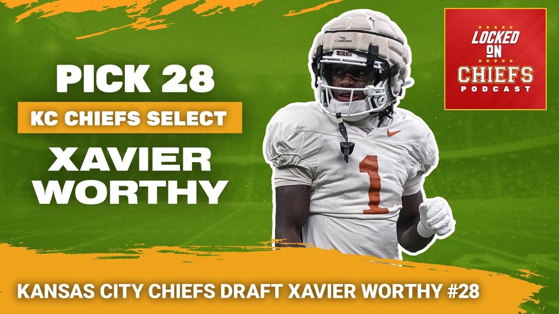 Kansas City Chiefs Pick Xavier Worthy 2025 NFL Draft