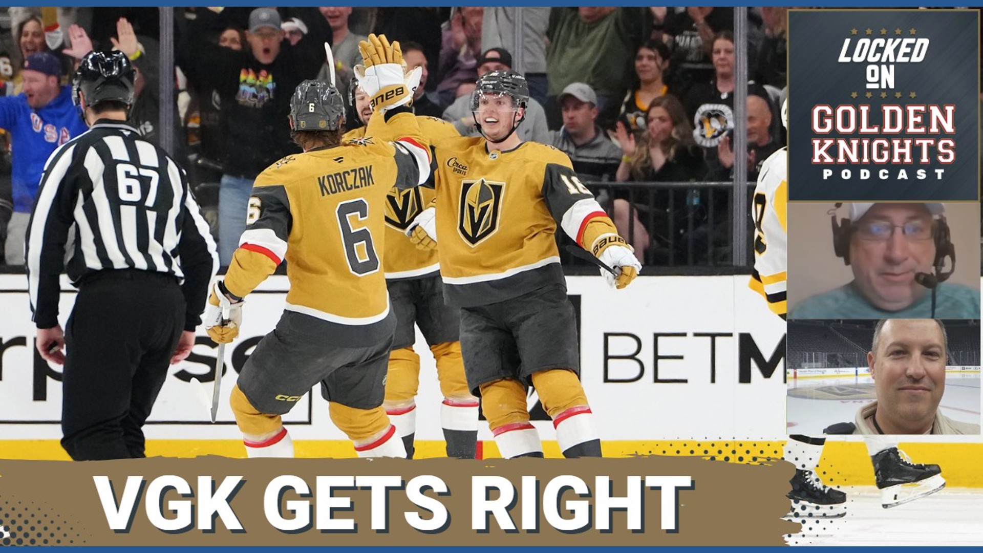 Vegas Golden Knights RESET LinesMark Stone Returns, Adin Hill DEFENDS,  Dorofeyev FIGHTS | VGK Pod